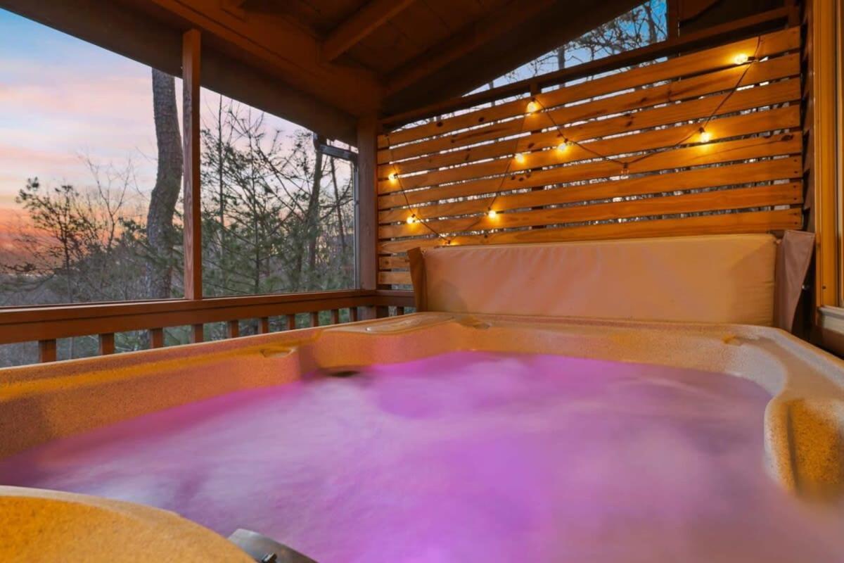 Mountain Views Hot Tub Firepit Close To Town Blue Ridge Exterior foto
